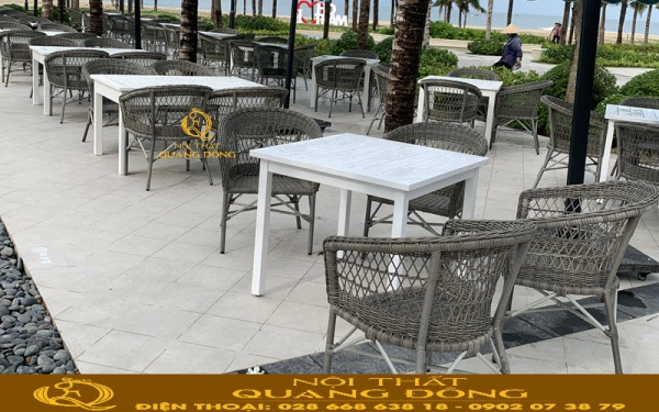 Ghế giả mây giá thành hợp lý