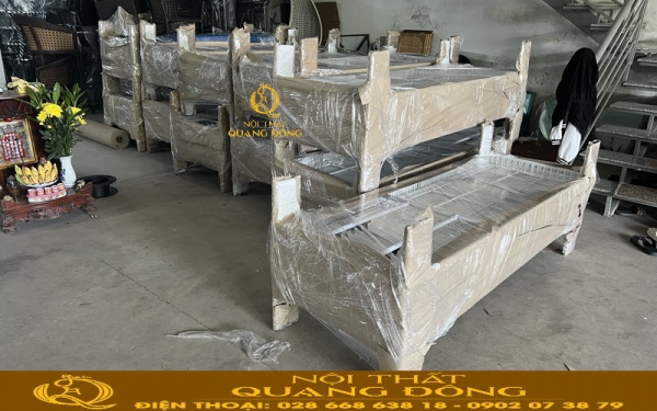 Xưởng Nội thất Quang Đông sản xuất ghế hồ bơi giả mây theo yêu cầu với giá tận xưởng