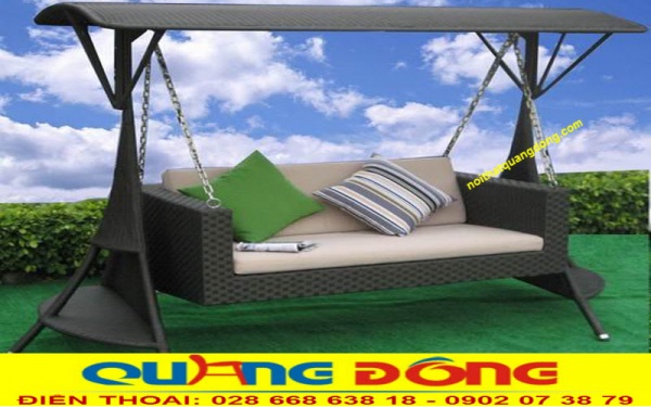 Xích đu có mái che dùng cho 2-3 người