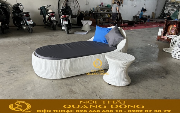 Ghế hồ bơi QD-1273 sản xuất trực tiếp tại Nội Thất Quang Đông