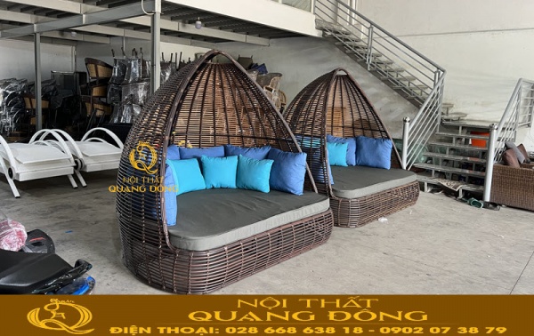 Xưởng Nội thất Quang Đông sản xuất trực tiếp giường tắm nắng
