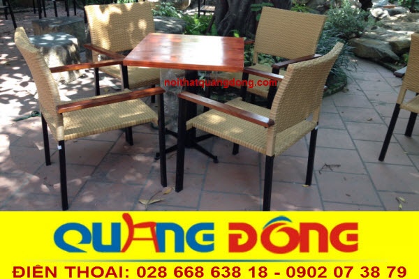 Bàn ghế nhựa giả mây giá rẻ chất lượng tốt, bán tại xưởng với giá gốc của công ty 