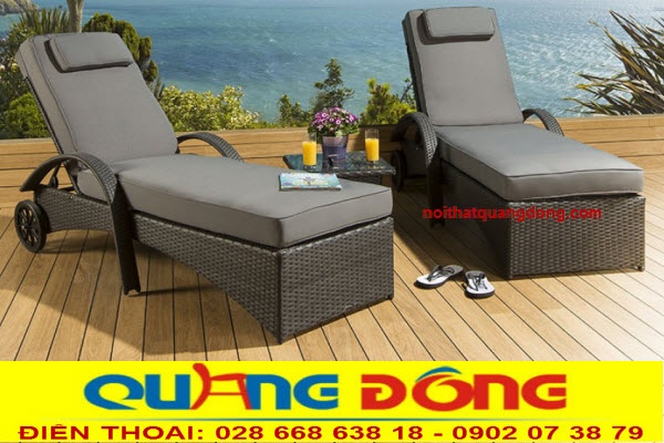 Mẫu ghế nằm hồ bơi QD-598 đã đáp ứng một cách trọn vẹn về tính thẩm mỹ, tính năng sử dụng, độ bền hoàn hảo, kỳ vọng về một mẫu giường tắm nắng thư giãn cho bể bơi, bãi biển.