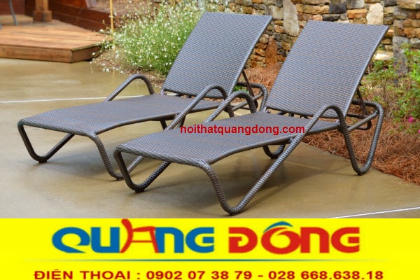 Ghế hồ bơi QD-584 với gam màu nâu lợt cho bạn thêm lựa chọn hoặc có thể lựa chọn màu theo sở thích của mọi người