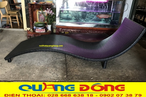 Nội Thât Quang Đông sản xuất mẫu ghế nằm hồ bơi QD-570 theo yêu cầu của khách hàng Mẫu ghế nằm hồ bơi với thiết kế đơn giản, Nội Thât Quang Đông sản xuất mẫu theo yêu cầu của khách hàng