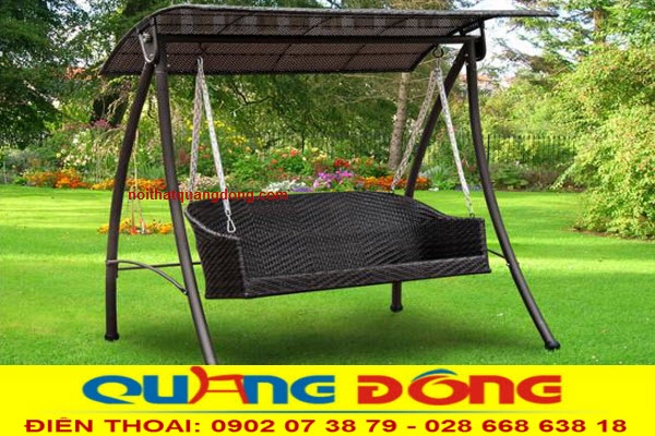 xích đu sân vườn đẹp hiện đại