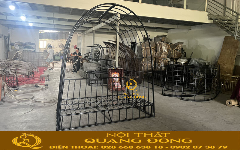 Sofa mái vòm ngoài trời QD - 708