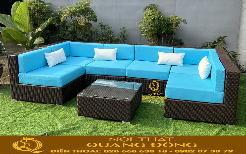 Sofa giả mây QD-751