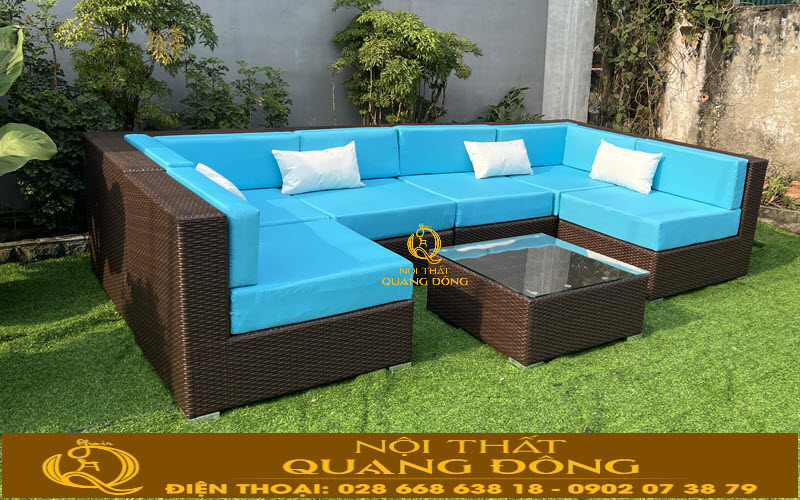 Sofa giả mây QD-751