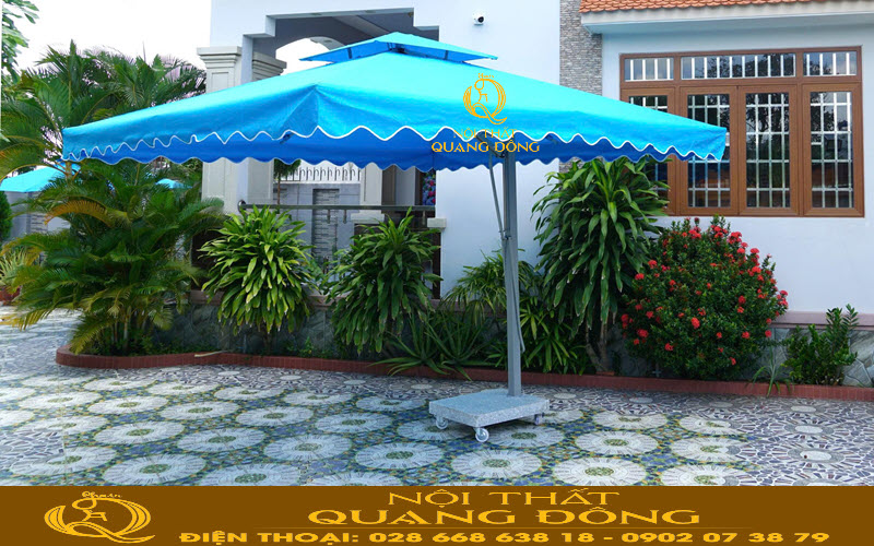 Dù lệch tâm vuông 3.5m