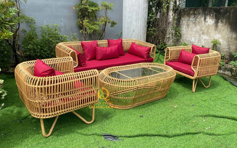 Sofa giả mây QD-754