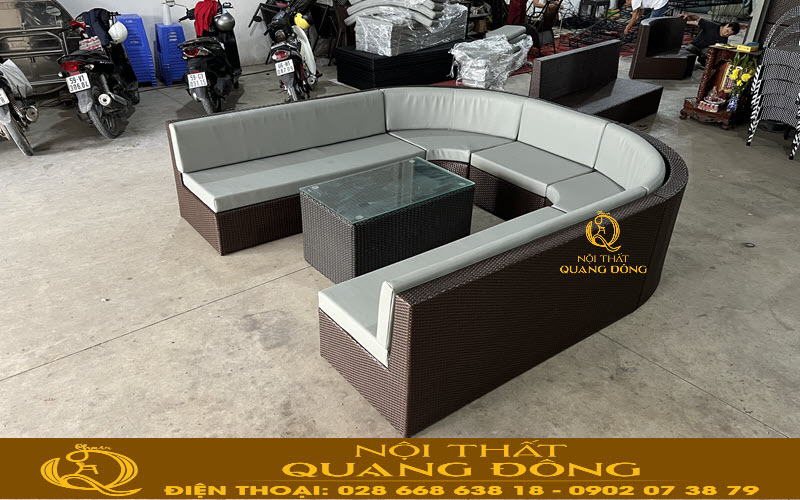 Sofa giả mây QD-602