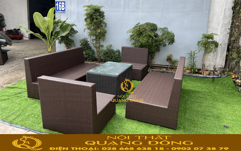 Sofa giả mây QD-604