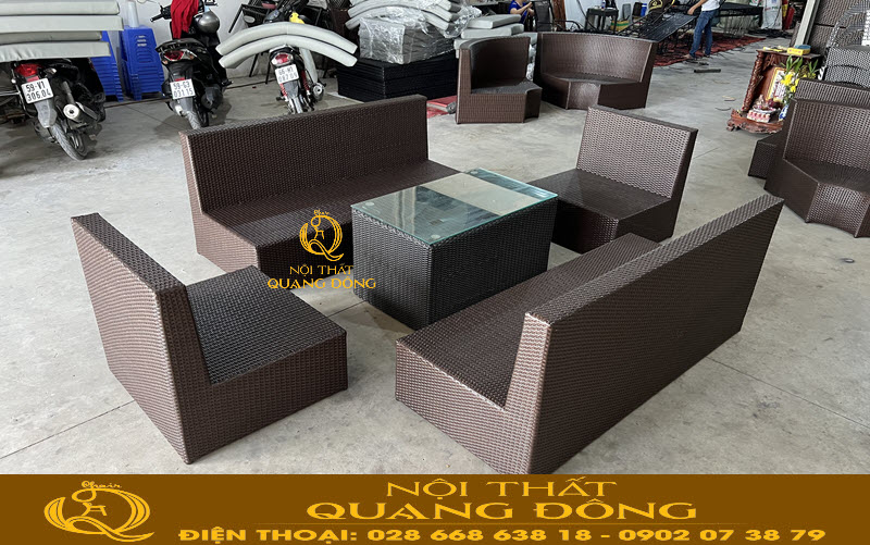 Sofa giả mây QD-604