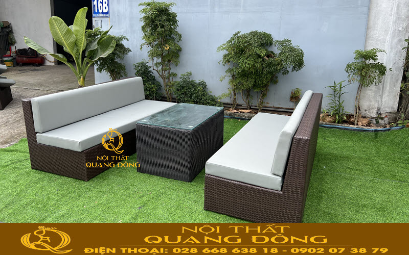 sofa giả mây QD-607