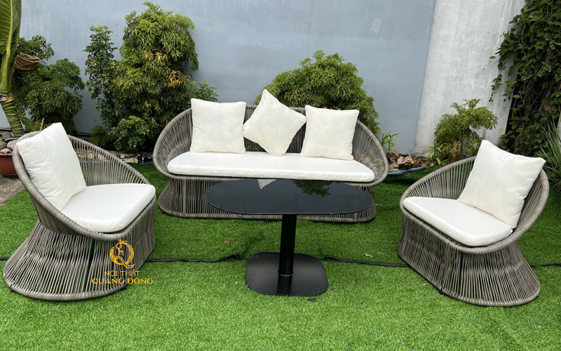 Ghế nhựa giả mây phong cách hiện đại nét đẹp giản dị truyền thống