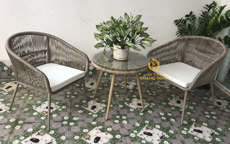 Yếu tố tạo nên giá trị của sản phẩm bàn ghế giả mây cao cấp 