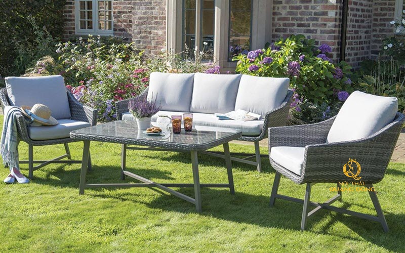 Sofa giả mây QD-667 Nội thất Quang Đông