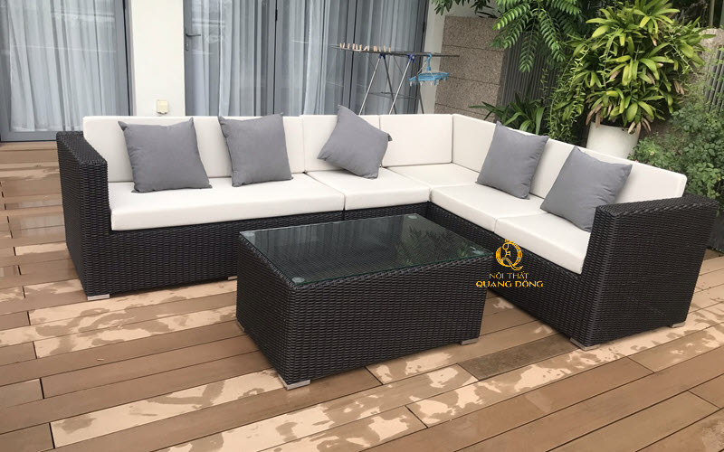 Sofa mây nhựa QD - 709 sản phẩm của Nội thất Quang Đông
