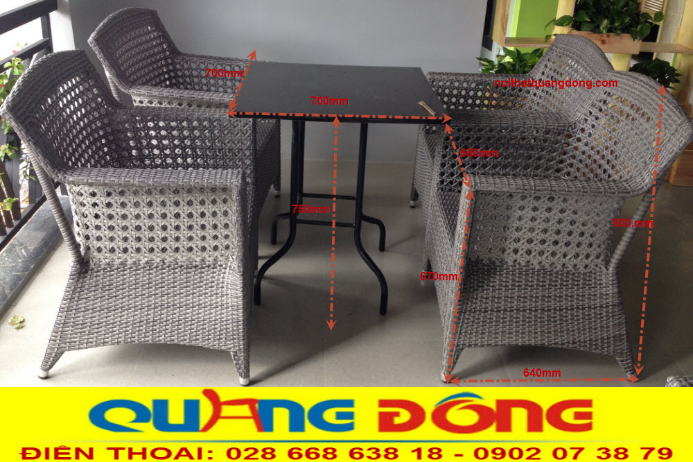 Mẫu bàn ghế sân vườn ngoài trời hạng sang
