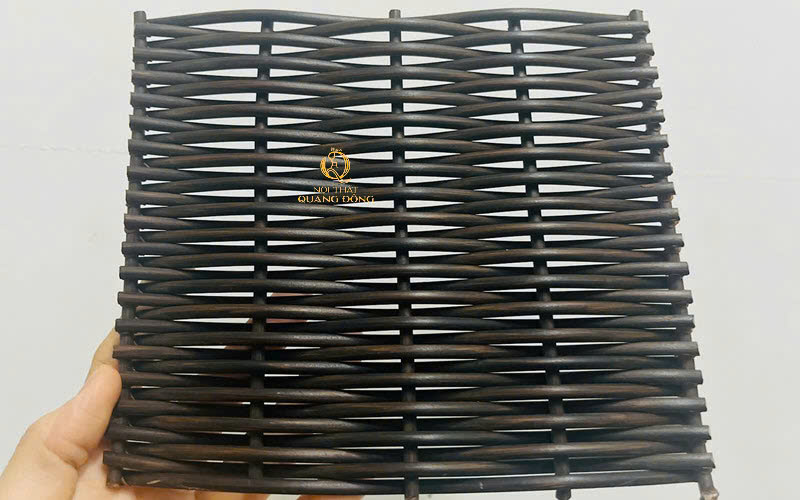 Sợi dây mây nhựa hình tròn Nội thât Quang Đông